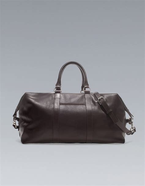 zara side bag for men.